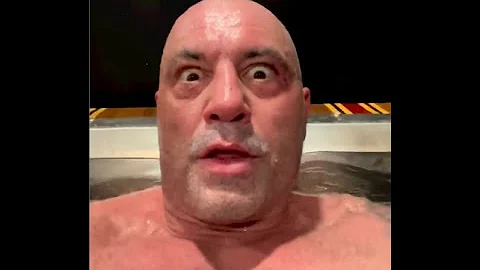 Joe Rogan Cold Plunge in his BlueCube Ice Bath at the JRE Studio
