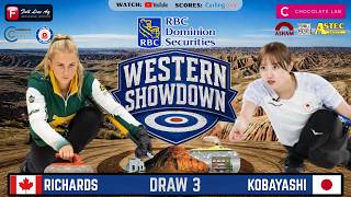 FEATURE: Mina Kobayashi vs. Gracelyn Richards - Draw 3 - RBC Dominion Securities Western Showdown