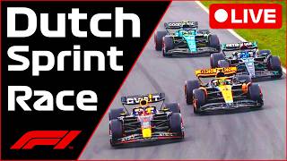 🔴F1 LIVE - DUTCH SPRINT RACE - Commentary + Live Timing
