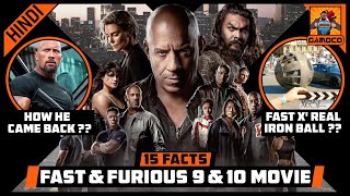 How Dwayne Johansson Came Back ?? | 15 Amazing Fast &amp; Furious 9 &amp; 10 Movies Facts | @GamocoHindi