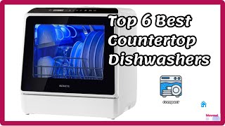 🌊🍽️ TOP 6 Best Compact Countertop Dishwashers for kitchen Portable on Amazon✅[2024] by bluwmai 29 views 1 month ago 8 minutes, 34 seconds