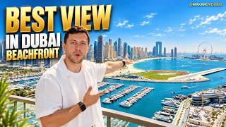 This Beachfront Apartment Has the Best View in Dubai — Full Tour