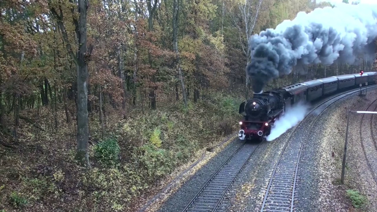 Revival Dampf an der Schiefen Ebene /Mit 01 1066 und 41 018 Volldampf bergauf