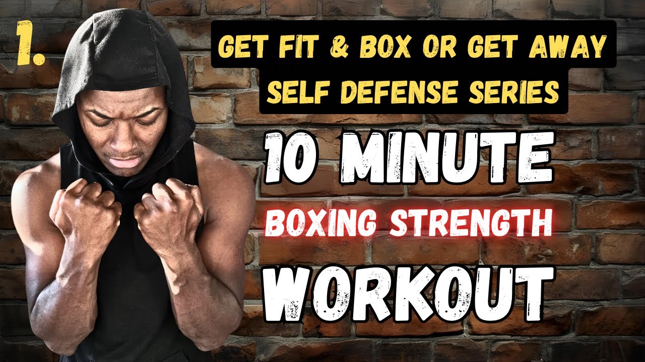 10 Minute Calisthenic Shadow Boxing Workout For Strength - YouTube
