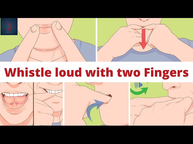 How to whistle loud with two fingers class=