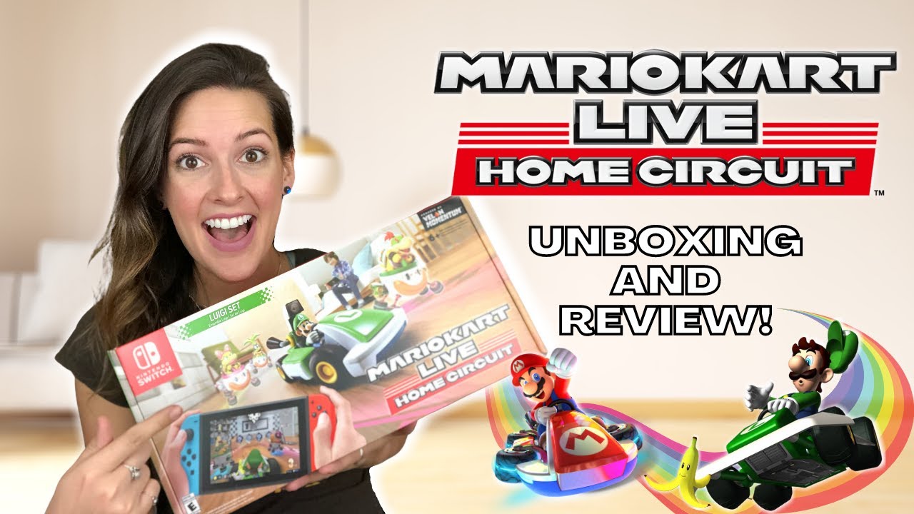 Mario Kart Live Home Circuit Luigi Set for Nintendo Switch - Unboxing and  Review! 🏎️ Adara Unboxed 