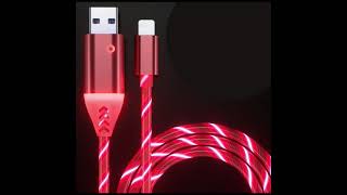 Apple Android light-emitting horse light flashing charger cable screenshot 2