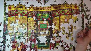 Christmas Jigsaw puzzle timelapse/eurographic 1000p