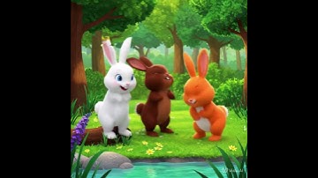 Chú Thỏ Con - Hoạt Hình Nhạc Thiếu Nhi Vui Nhộn Nhất Cho Bé #nhacthieunhi #hoathinhvuinhon