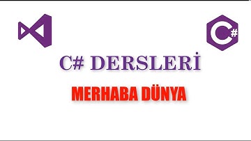 C# CONSOLE DERSLERİ-1-( MERHABA DÜNYA ) #EvdeKodYaz  #Evdekal