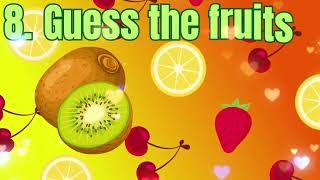 🌹Guess 15 fruits in 5 seconds 🔥puzzle game😡 screenshot 4