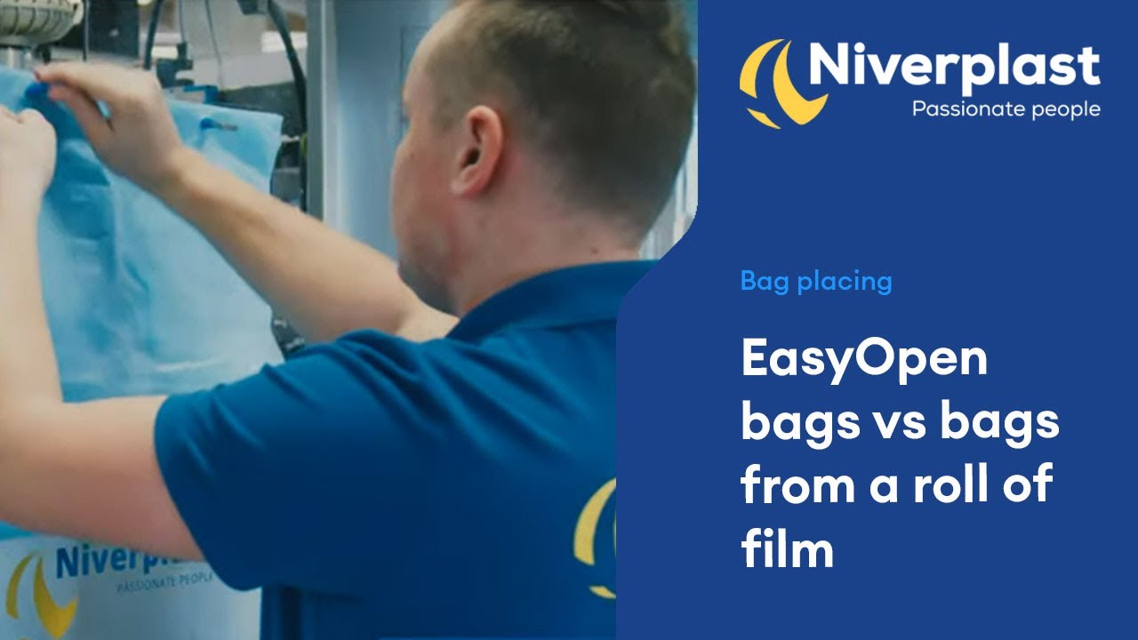 NIVERPLAST | EASY OPEN PREMADE BAGS VS ROLL SYSTEM
