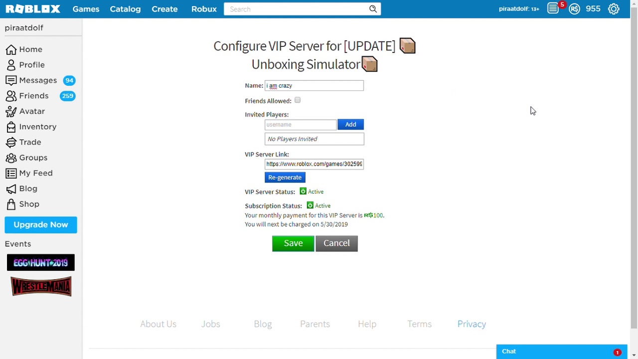 Unboxing Simulator Vip Server Link Youtube - roblox unboxing simulator vip server