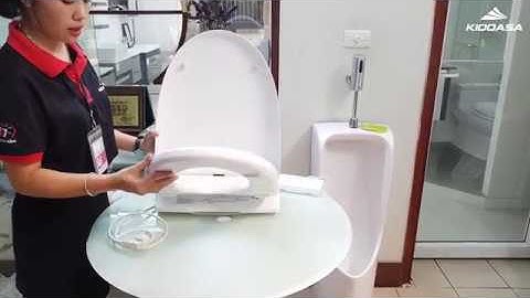 [Review] Đập hộp nắp rửa điện tử INAX KA22AVN