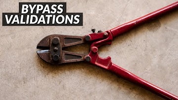 How to Bypass Salesforce Validation Rules! (NO CODE!!)
