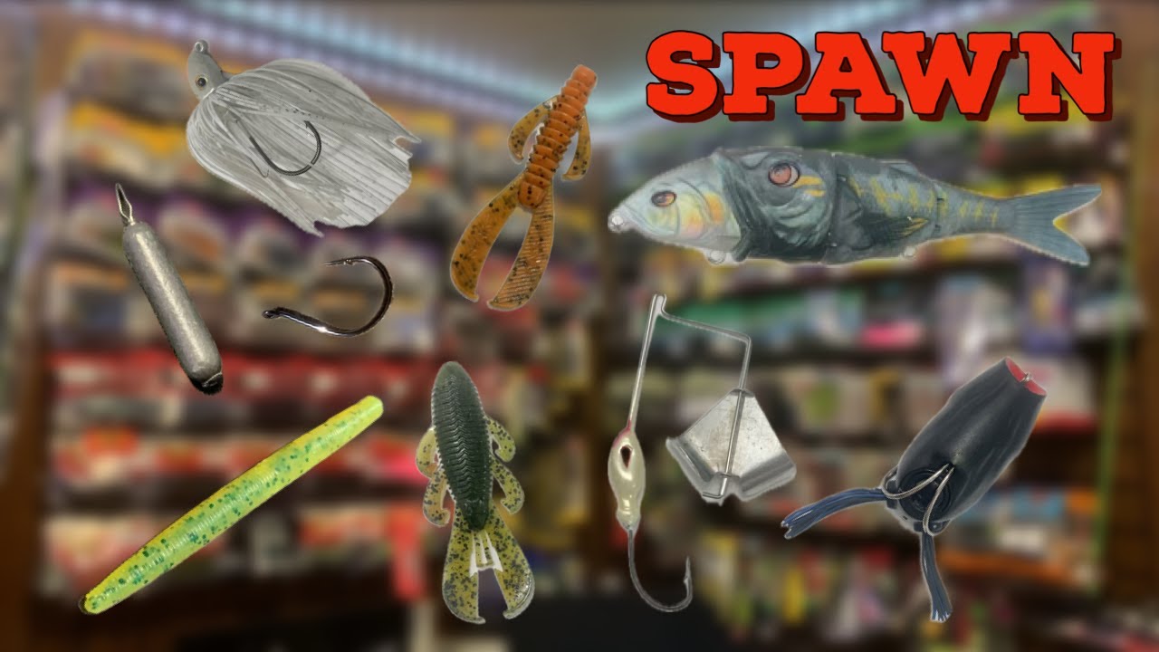 Top 5 Baits For Spawning Bass!