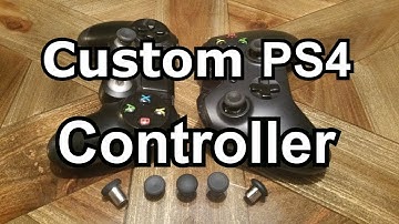 Custom PS4 Controller with Xbox Buttons and Elite Sticks