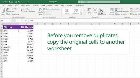 Filtrar valores únicos o quitar valores duplicados en Excel