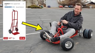 I Made a MOVING DOLLY into a GO KART!