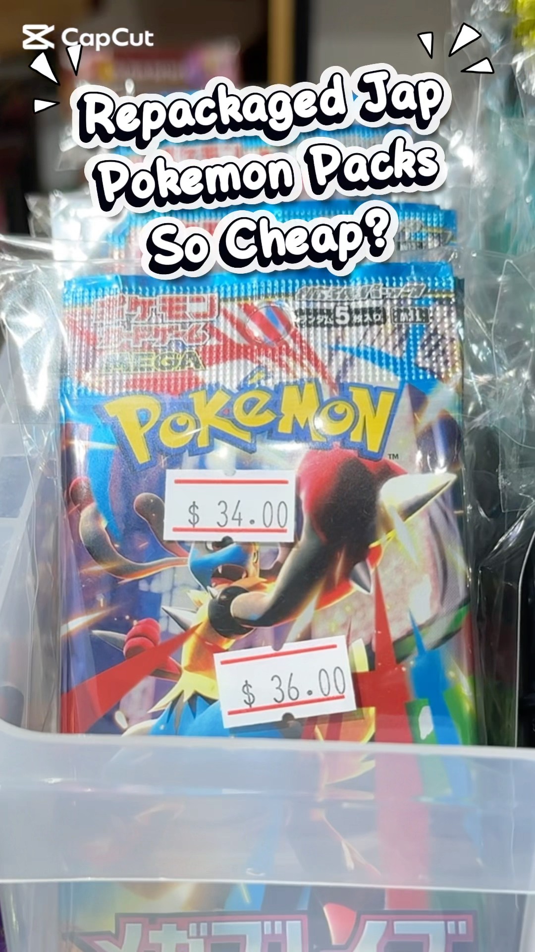 Opening Repackaged Japanese Pokemon Packs #pokémon #pokemontcg