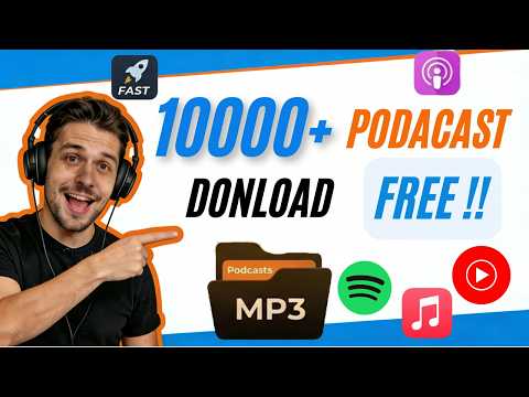 Download All Podcast Episodes FREE Fast 10,000+ Sites Spotify Apple Podcasts to MP3 2026