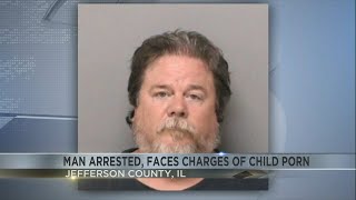 Man arrested, faces charges of child porn in Jefferson County