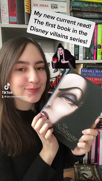 My New Current Read : Disney Villains Book 1 #books #shorts