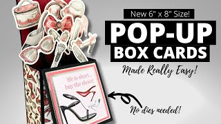 I haven&#39;t Made One of These in AGES!!! - NO DIES NEEDED EITHER! - Pop-Up Box Cards made EASY