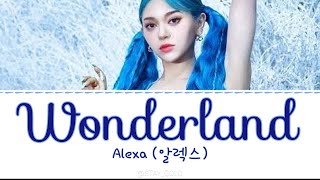 Alexa(알랙사) - Wonderland [ han/rom/eng] Lyrics (American talent contest)