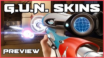 VALORANT G.U.N. Skins (NEW BUNDLE!) | All Animations + Colors Preview | Skin Collection Showcase