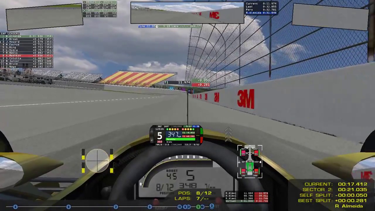 Raceconnect.co.uk Indycar1995 @ Michighan  (rfactor)