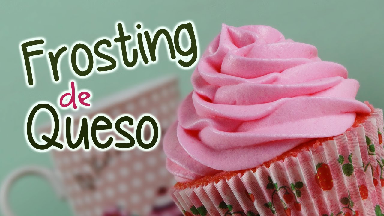 Frosting de queso para cupcakes o tartas - YouTube