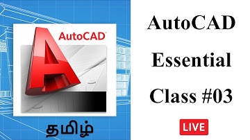 Coordinate Systems in AutoCAD | Class 03 | AutoCAD Tamil