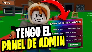 Conseguí El Panel De Admin En Roba Un Brainrot
