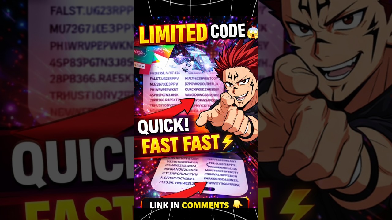 LIMITED Google Play Redeem Code 😱 | FAST FAST ⚡
