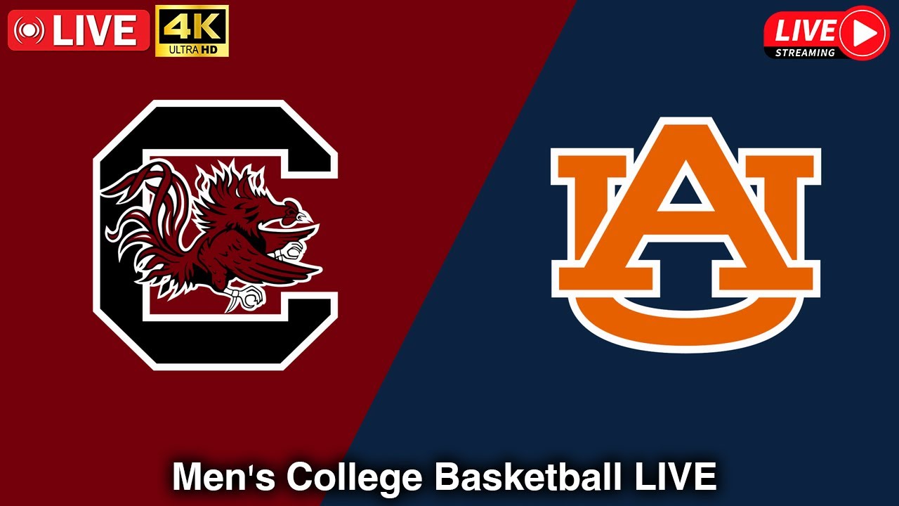 South Carolina vs Auburn LIVE | Men's College Basketball 17-1-2026