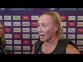 New Zealand Captain Laura Langman looks ahead to the semi finals