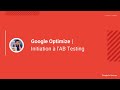 Google optimize  initiation  lab testing  google for startups france