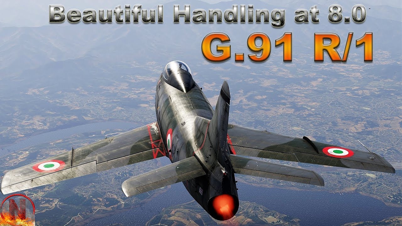 WT || G.91 R/1 - Italian Beauty at 8.0 - YouTube