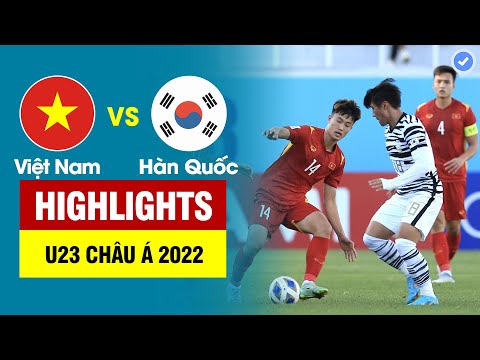 Highlights U23 Việt Nam vs U23 Hàn Quốc | Siêu phẩm vô lê chấn động Châu Á - VN làm lên lịch sử
