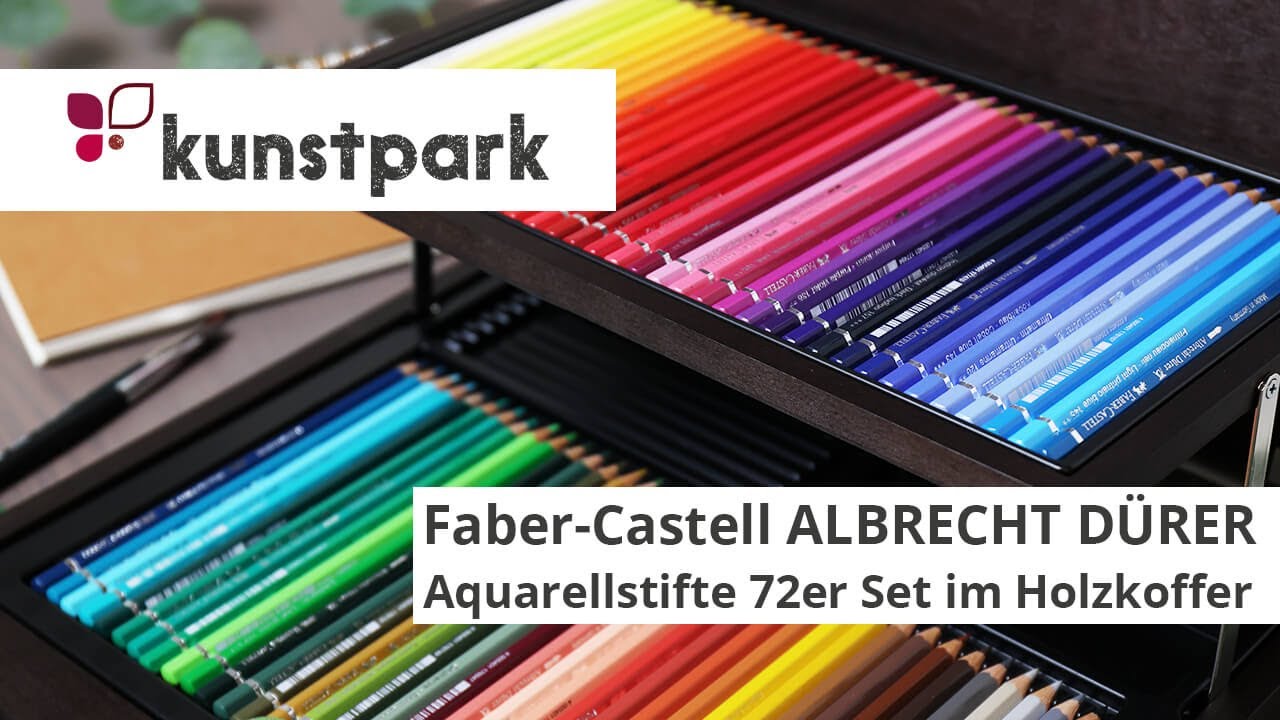Faber-Castell ALBRECHT DÜRER Aquarellstifte - 72er Set im