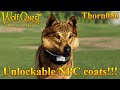 Unlockable npc coats  wolfquest anniversary edition