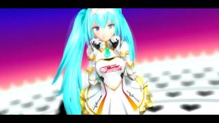mmd Deco27  Heart A La Mode racing Miku 2015