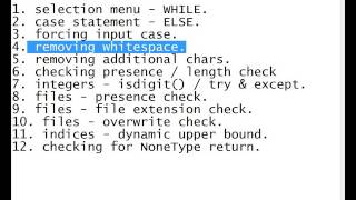 COMP1 - Robustness #4 - removing whitespace
