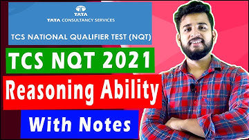 TCS NQT 2021 Reasoning Ability | TCS NQT 2021 Preparation | TCS NQT 2021 Syllabus