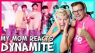 My 67 year old Mom Reacts to BTS (방탄소년단) 'Dynamite' // Parents Reacts to BTS for the first time