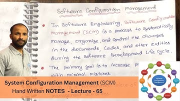 System configuration management - Software Engineering Tutorials | Lec 65