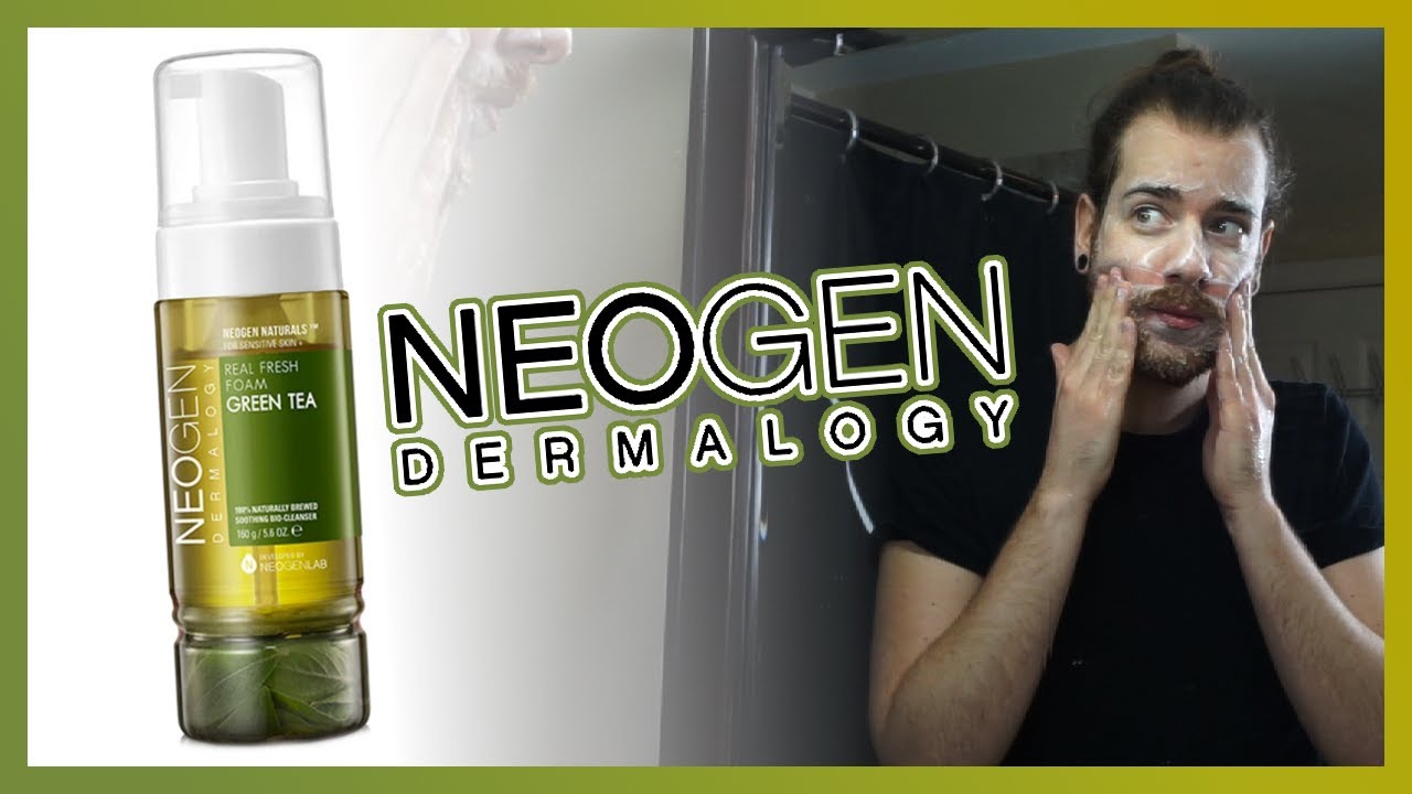 Neogen Dermology Green Tea Foam Face Cleanser Review YouTube
