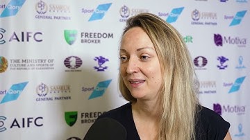 Interview with IM Elisabeth Paehtz | Astana WGP | Round 4 |