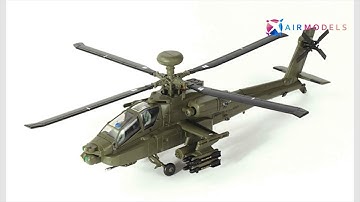 AH-64D Apache Longbow - Diecast Model Helicopter